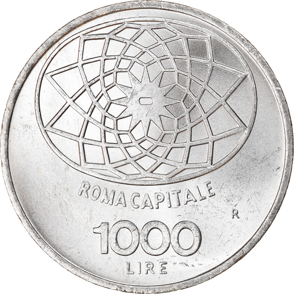 Coin, Italy, Concordia, 1000 Lire, 1970, Rome, AU(55-58), Silver, KM:101