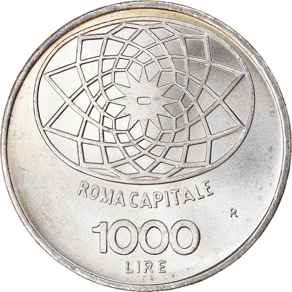 Coin, Italy, Concordia, 1000 Lire, 1970, Rome, MS(60-62), Silver, KM:101
