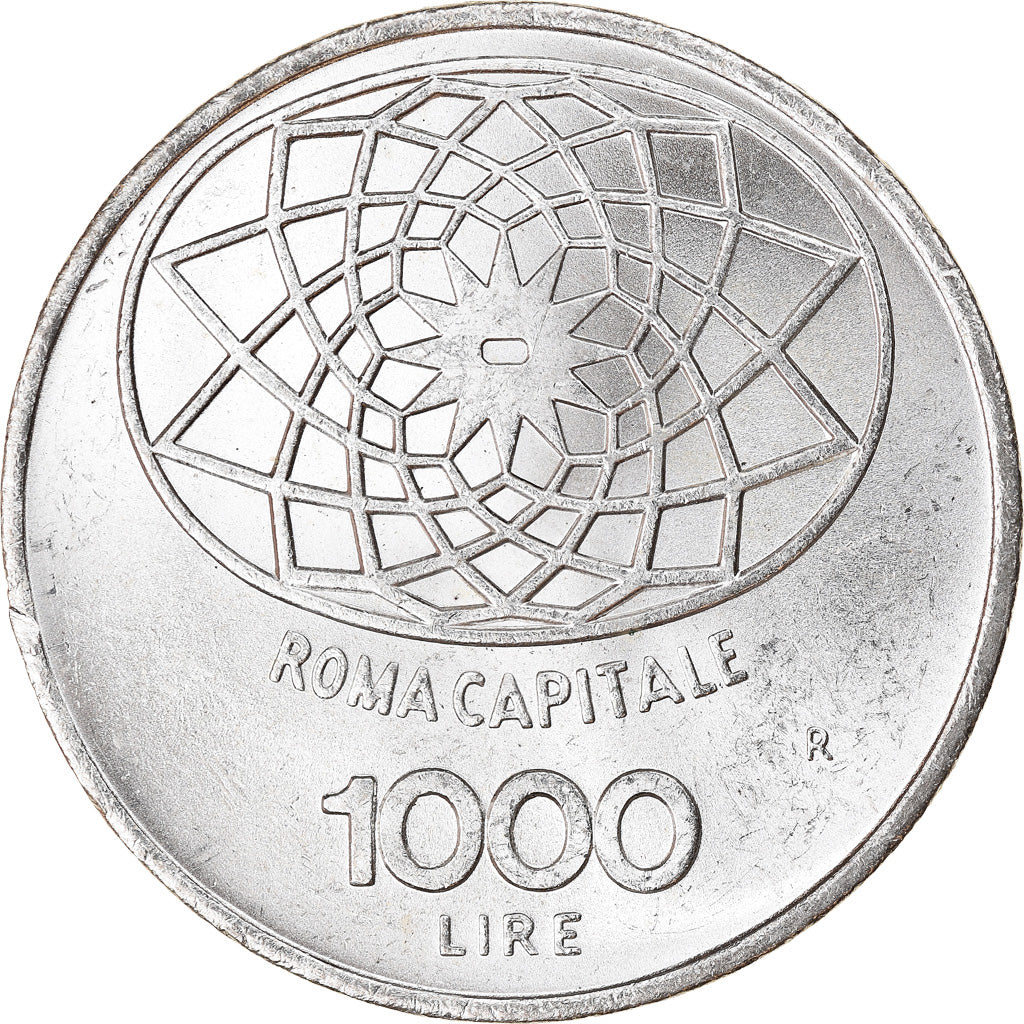 Coin, Italy, Concordia, 1000 Lire, 1970, Rome, MS(60-62), Silver, KM:101