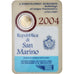 San Marino, 2 Euro, Bartolomeo Borghesi, 2004, MS(65-70), Bi-Metallic, KM:467
