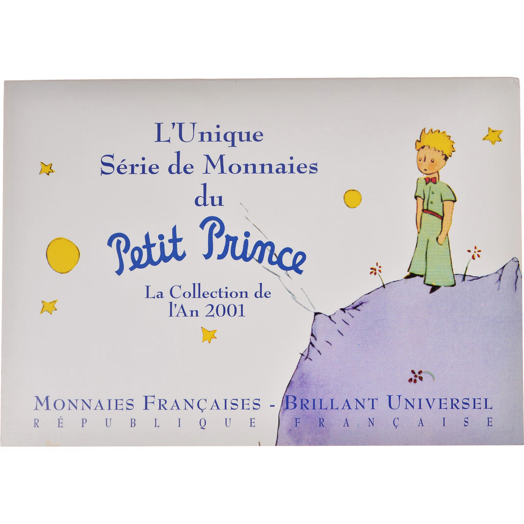 Coin, France, Petit Prince, Set, 2001, Paris, MS(65-70)