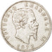 Italie, Vittorio Emanuele II, 5 Lire, 1872, Milan, TTB, Argent, KM:8.3