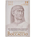 Italia, 2 Euro, 700ème anniversaire de la naissance de Giovanni Boccaccio