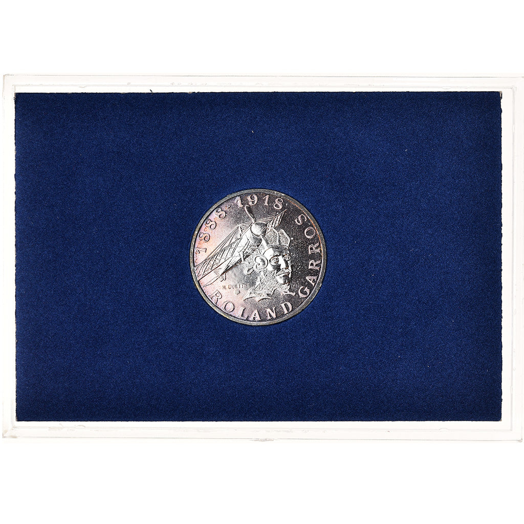 Coin, France, Roland Garros, 10 Francs, 1988, Paris, BU, MS(65-70), Silver