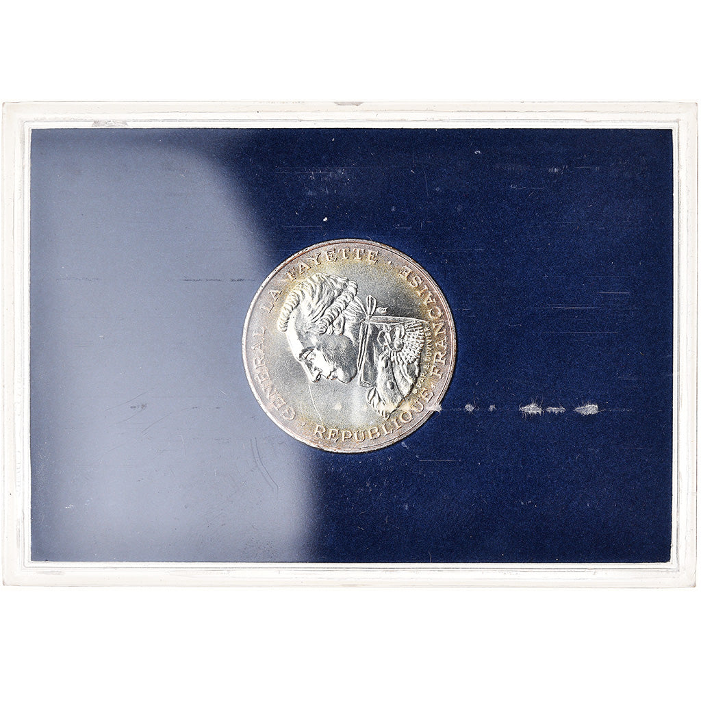 Coin, France, Lafayette, 100 Francs, 1987, BU, MS(65-70), Silver, KM:962