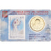 CITTÀ DEL VATICANO, 50 Euro Cent, 2011, Stamp and coin card, FDC, Ottone
