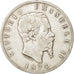 Italy, Vittorio Emanuele II, 5 Lire, 1874, Milan, VF(30-35), Silver, KM:8.3