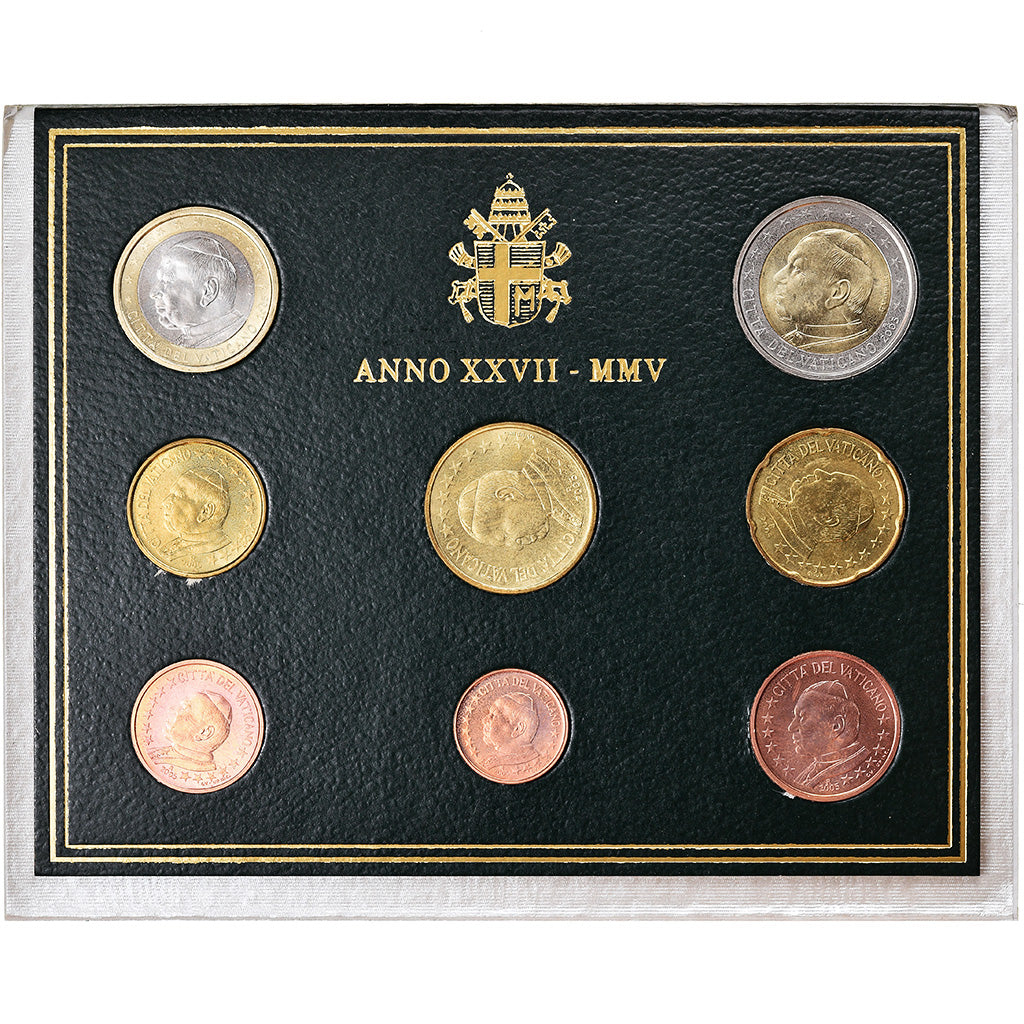 Vatican, Coffret, Jean-Paul II, 2005, FDC