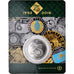 Munten, Kazachstan, Loup, 100 Tenge, 2018, Kazakhstan Mint, FDC, Maillechort