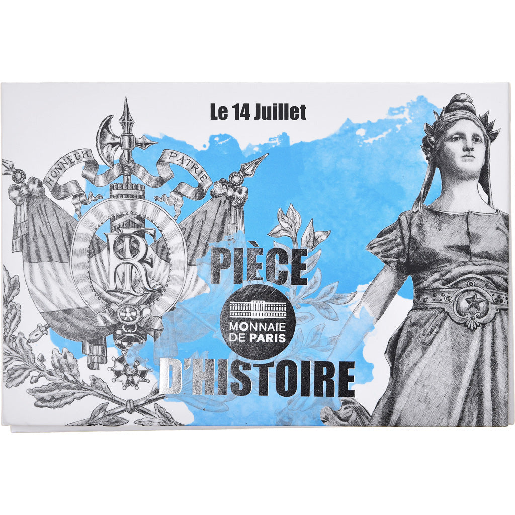 France, 50 Euro, 14 Juillet, 2019, MS(65-70), Silver