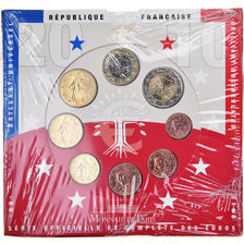 Moneta, Francia, 1 Cent to 2 Euro, 2010, Paris, BU, FDC, N.C., Gadoury:page 338