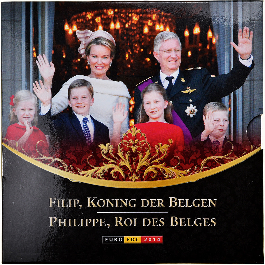 België, Set, Philippe , roi des Belges, 2014, FDC, n.v.t.
