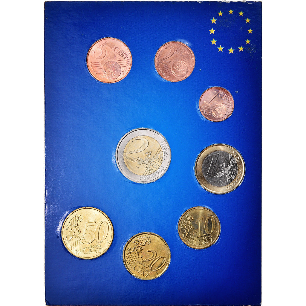 Mónaco, 1 Cent to 2 Euro, 2002, SC, Sin información
