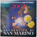 San Marino, 1 Cent to 2 Euro, 2002, FDC, N.C.