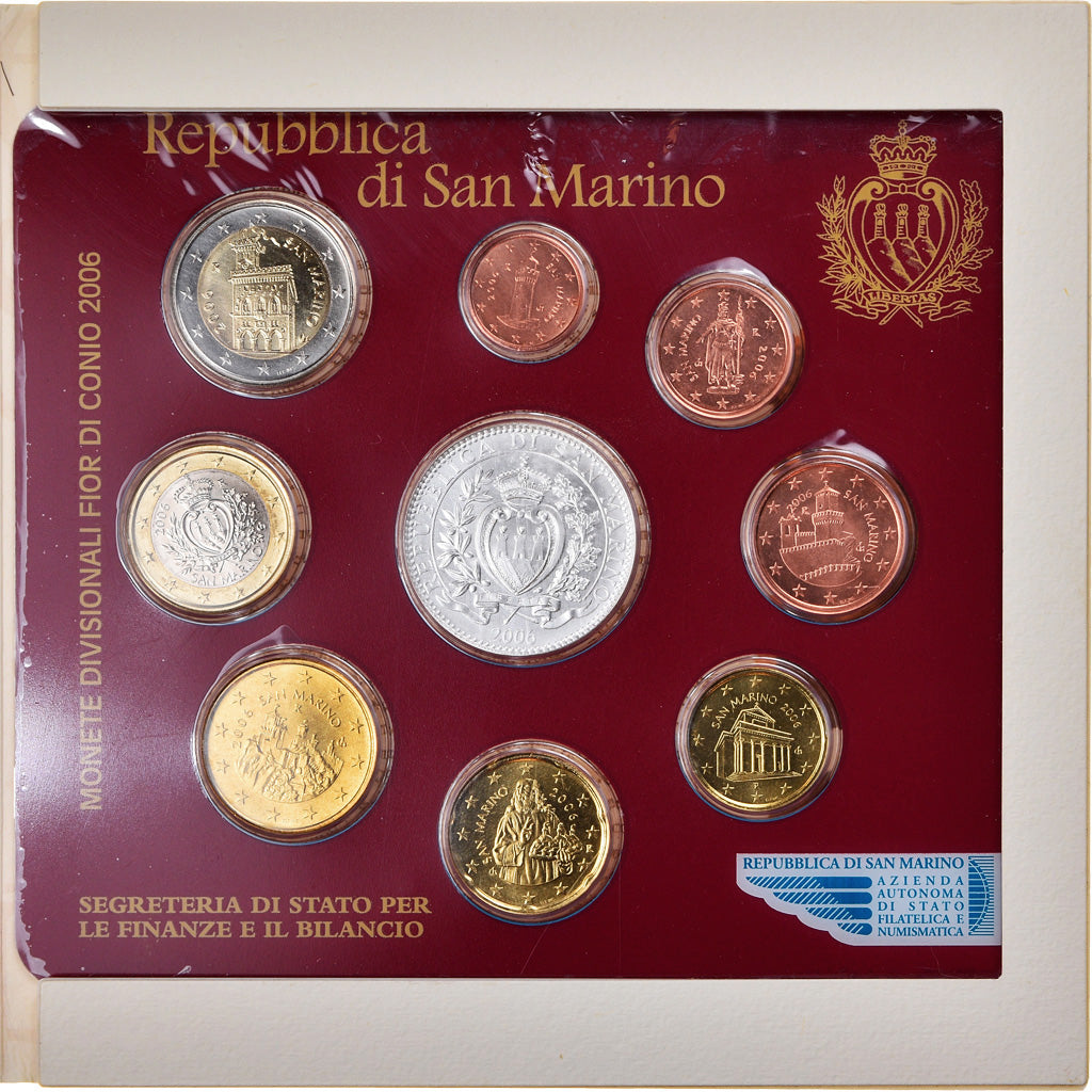 San Marino, Set, 2006, FDC