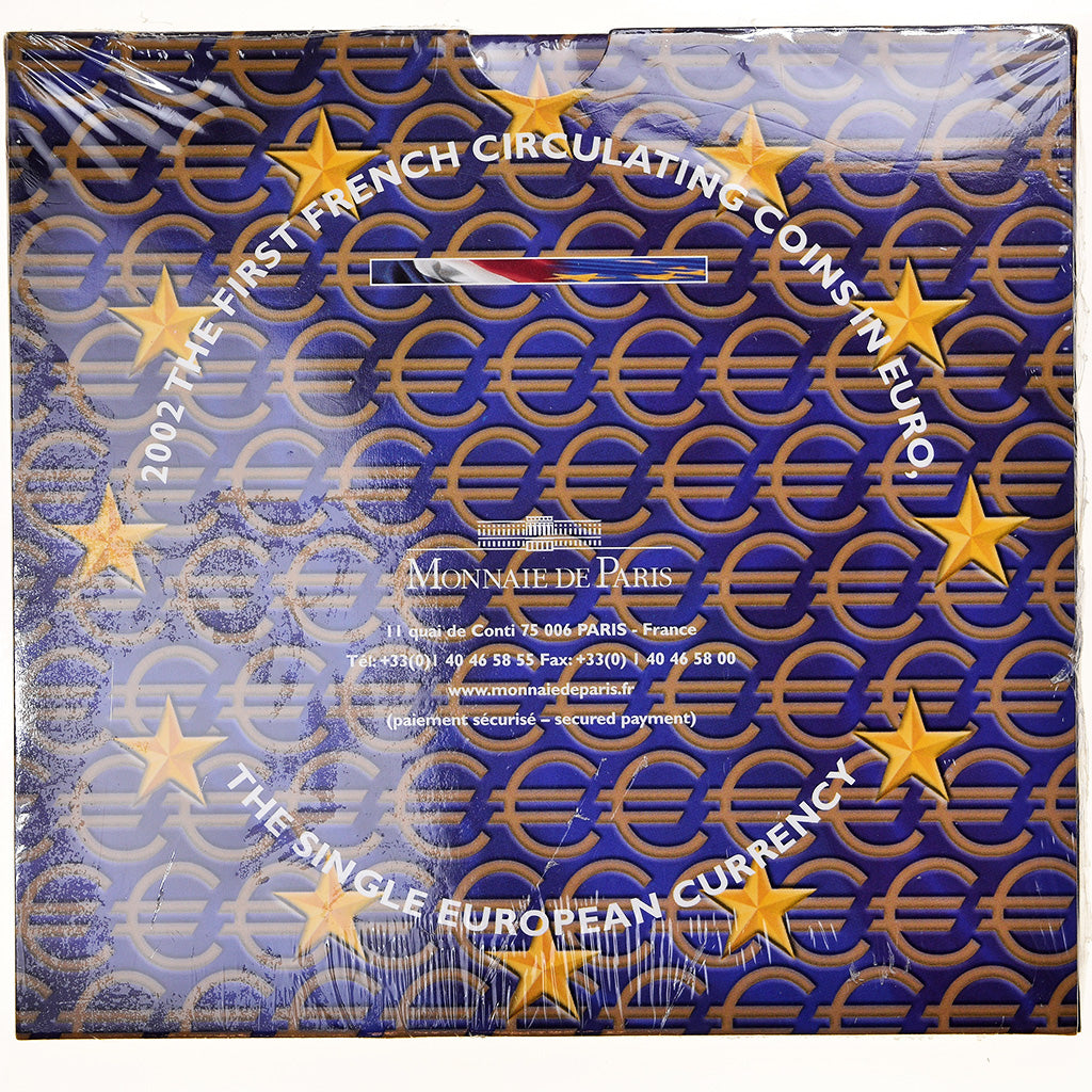 Francia, Euro-Set, 2002, FDC, N.C.