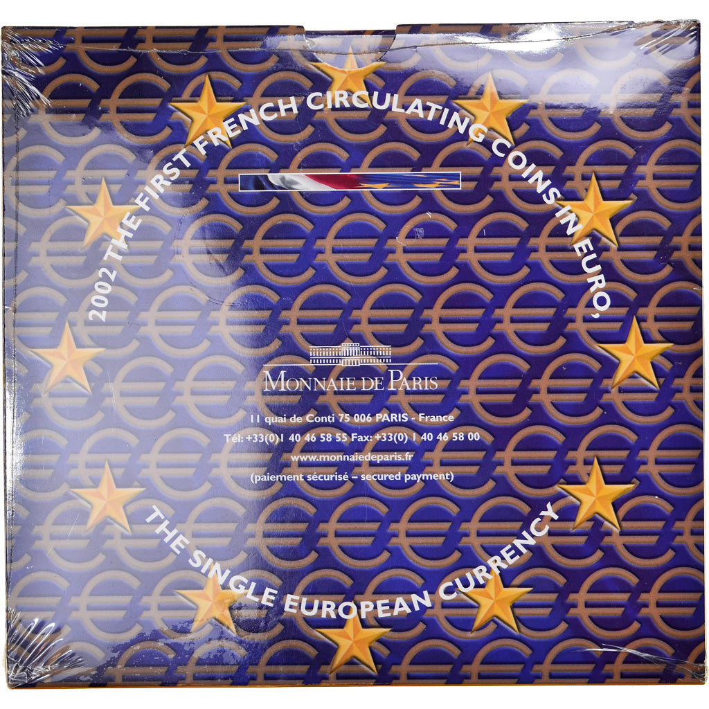 France, Euro-Set, 2002, BU, MS(65-70)