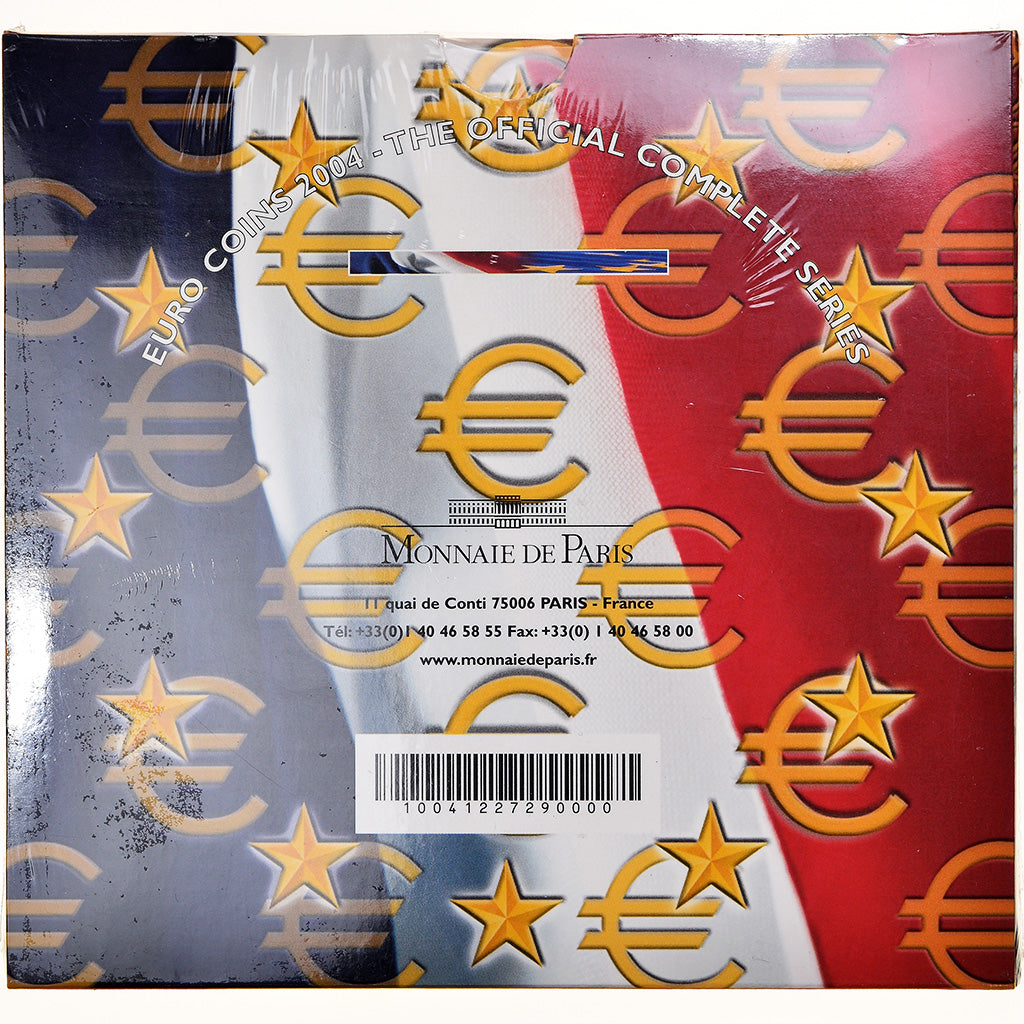 Francia, Euro-Set, 2004, BU, FDC, N.C.