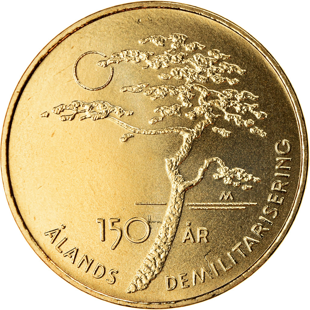 Coin, Finland, 5 Euro, 2006, Vantaa, MS(65-70), Brass, KM:123