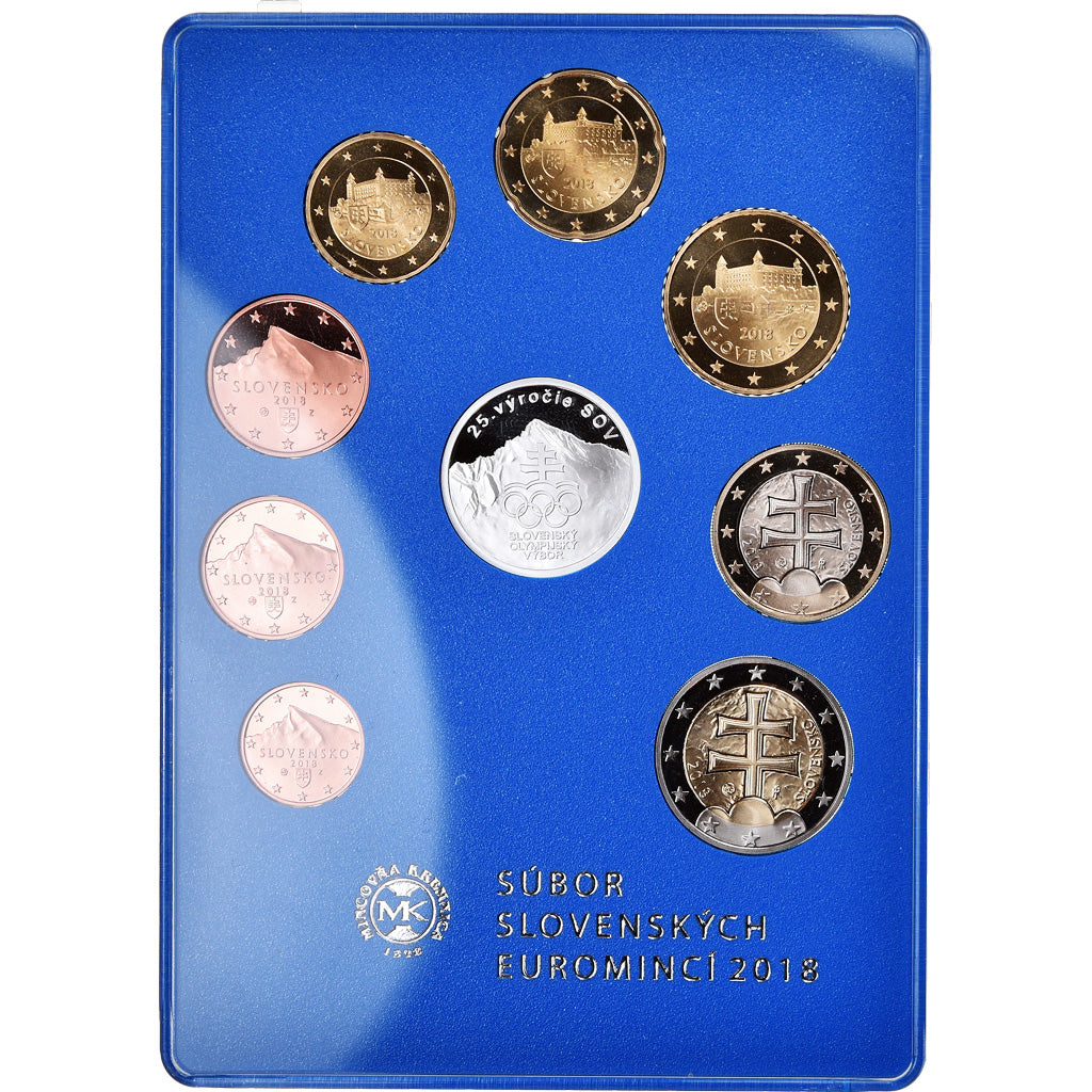 Slovakia, Set, Jeux Olympiques d'hiver, 2018, MS(65-70)