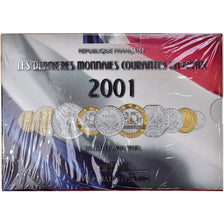 Moneda, Francia, 1 c to 20 francs, 2001, Paris, FDC, Sin información