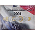 Münze, Frankreich, 1 c to 20 francs, 2001, Paris, STGL, Gadoury:page 288