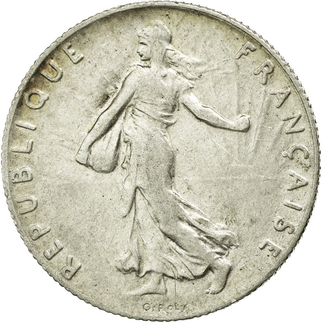 Monnaie, France, Semeuse, 50 Centimes, 1913, Paris, TTB, Argent, KM:854