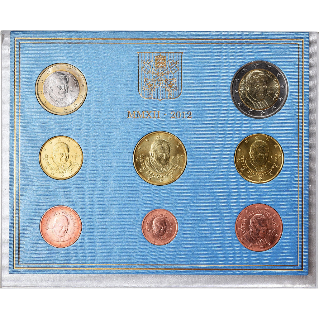 Vaticano, Set, Benoit XVI, 2012, MS(65-70), N/D