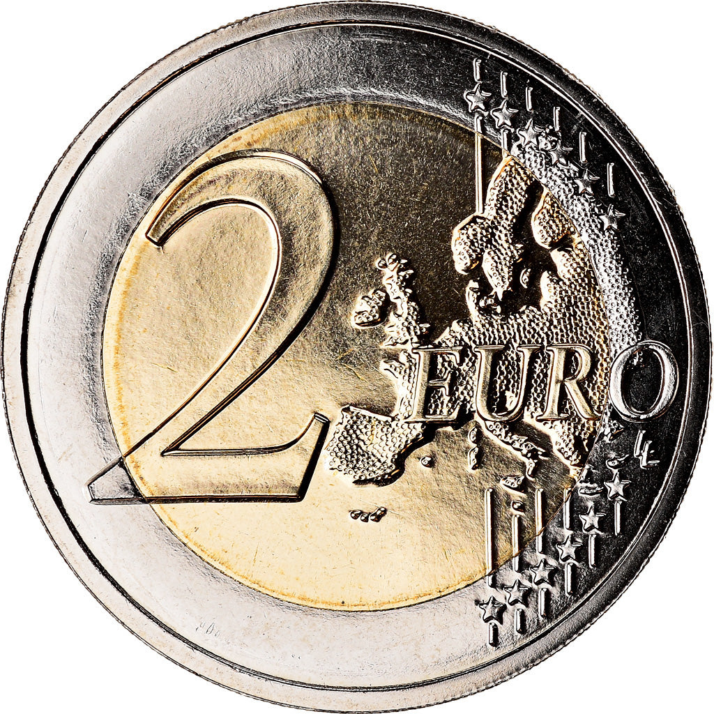 Monaco, 2 Euro, Mariage Princier, 2011, FDC, Bi-metallico