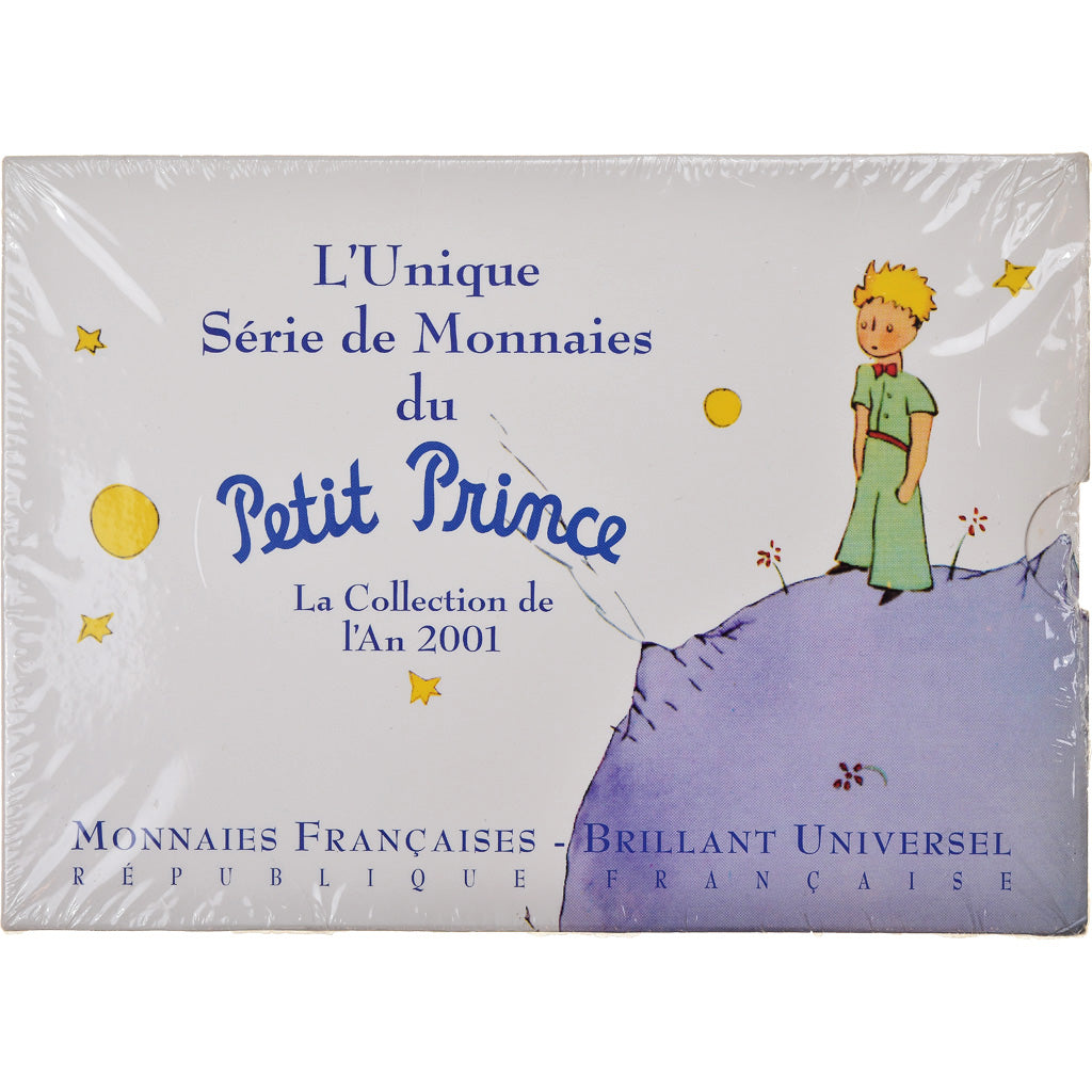 Coin, France, Petit Prince, Set, 2000, Paris, 5 c à 20 Fr, MS(65-70)