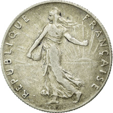 Coin, France, Semeuse, 50 Centimes, 1912, Paris, EF(40-45), Silver, KM:854