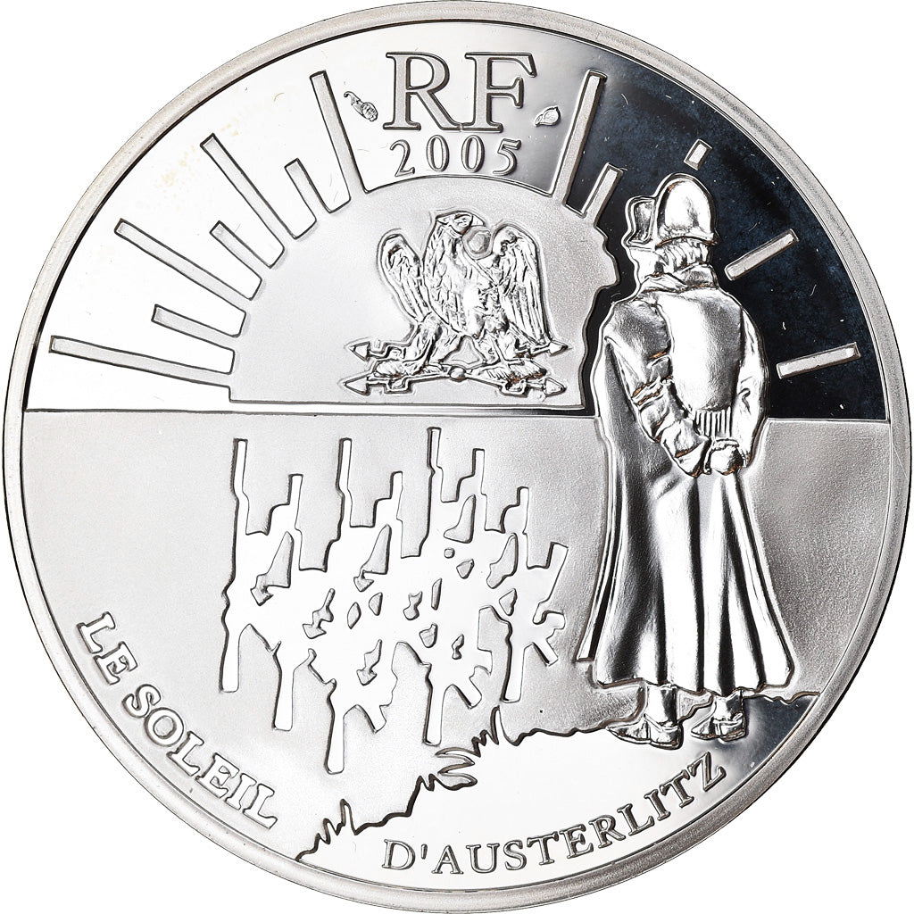 France, 1-1/2 Euro, Bicentenaire de la victoire d'Austerlitz, 2005, BE