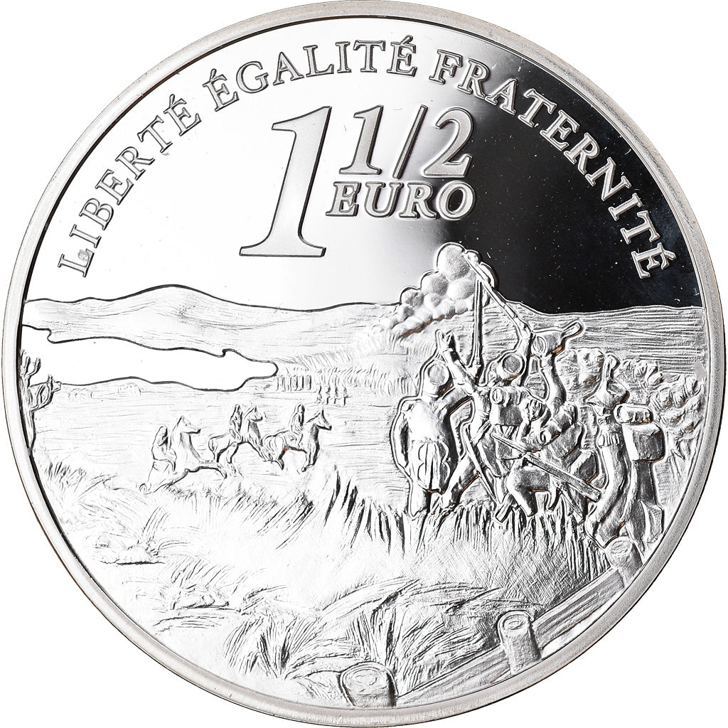 France, 1-1/2 Euro, Bicentenaire de la victoire d'Austerlitz, 2005, BE