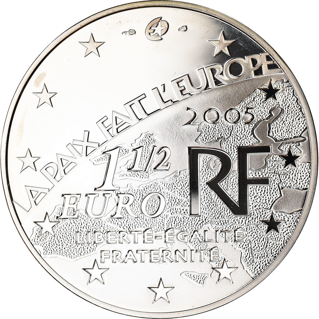 France, 1-1/2 Euro, 60ème anniversaire de la fin de la 2ème guerre mondiale