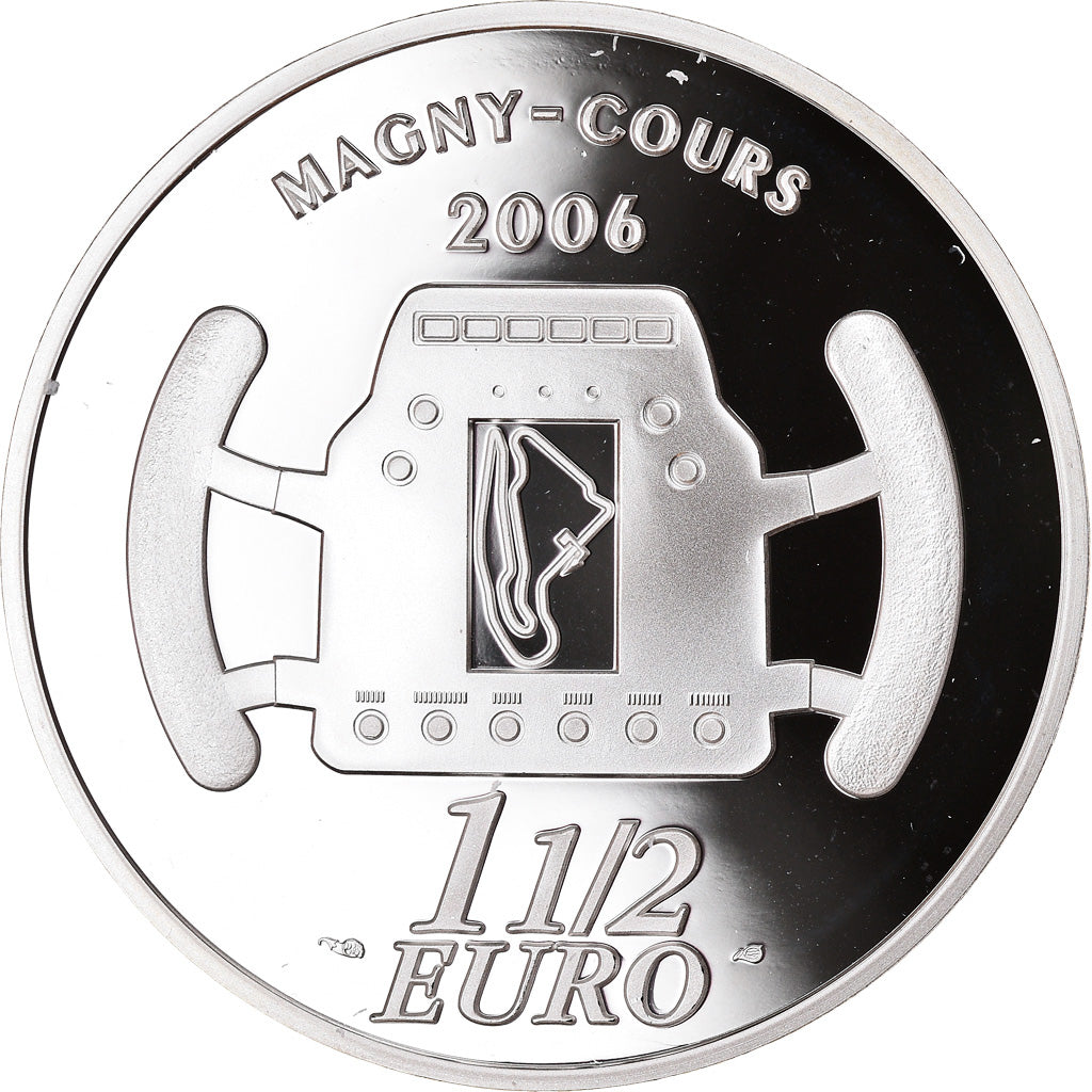 France, 1-1/2 Euro, 2006, BE, MS(65-70), Silver, Gadoury:EU217, KM:1444
