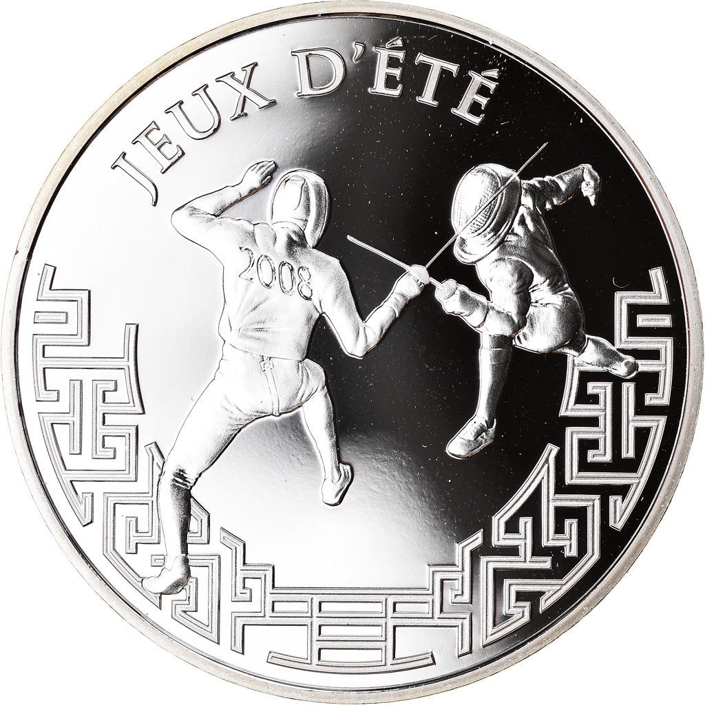 Frankrijk, 1-1/2 Euro, Escrime - Jeux d'été, 2006, FDC, Zilver, KM:2041
