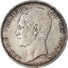 Monnaie, Belgique, Leopold I, 5 Francs, 5 Frank, 1849, TB+, Argent, KM:17