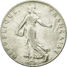 Moneta, Francia, Semeuse, 50 Centimes, 1912, Paris, BB+, Argento, KM:854