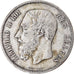 Coin, Belgium, Leopold II, 5 Francs, 5 Frank, 1869, VF(30-35), Silver, KM:24