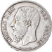 Moneta, Belgio, Leopold II, 5 Francs, 5 Frank, 1871, MB+, Argento, KM:24
