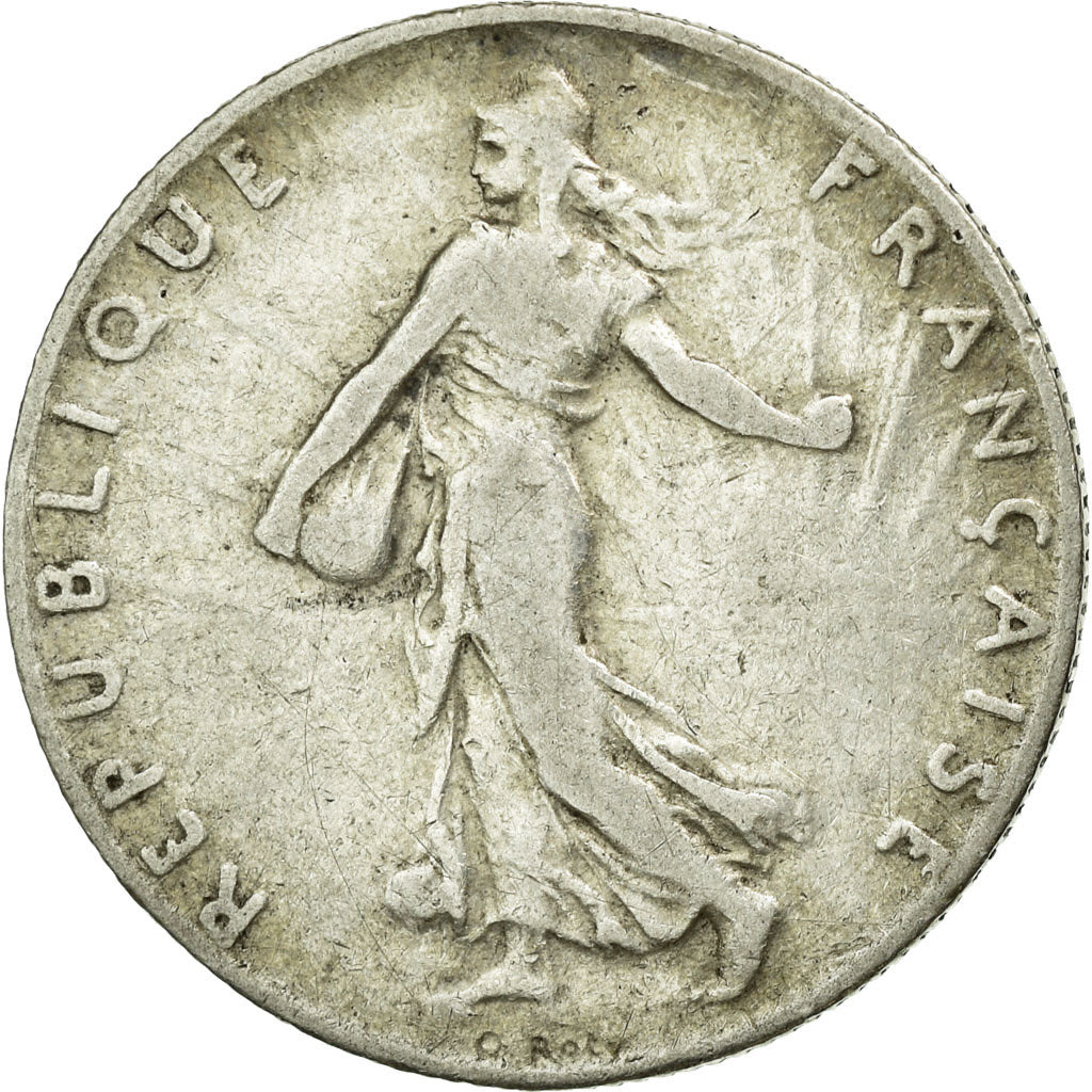 Monnaie, France, Semeuse, 50 Centimes, 1910, Paris, TB+, Argent, KM:854