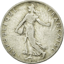 Monnaie, France, Semeuse, 50 Centimes, 1910, Paris, TB+, Argent, KM:854