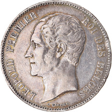 Coin, Belgium, Leopold I, 5 Francs, 5 Frank, 1851, VF(30-35), Silver, KM:17