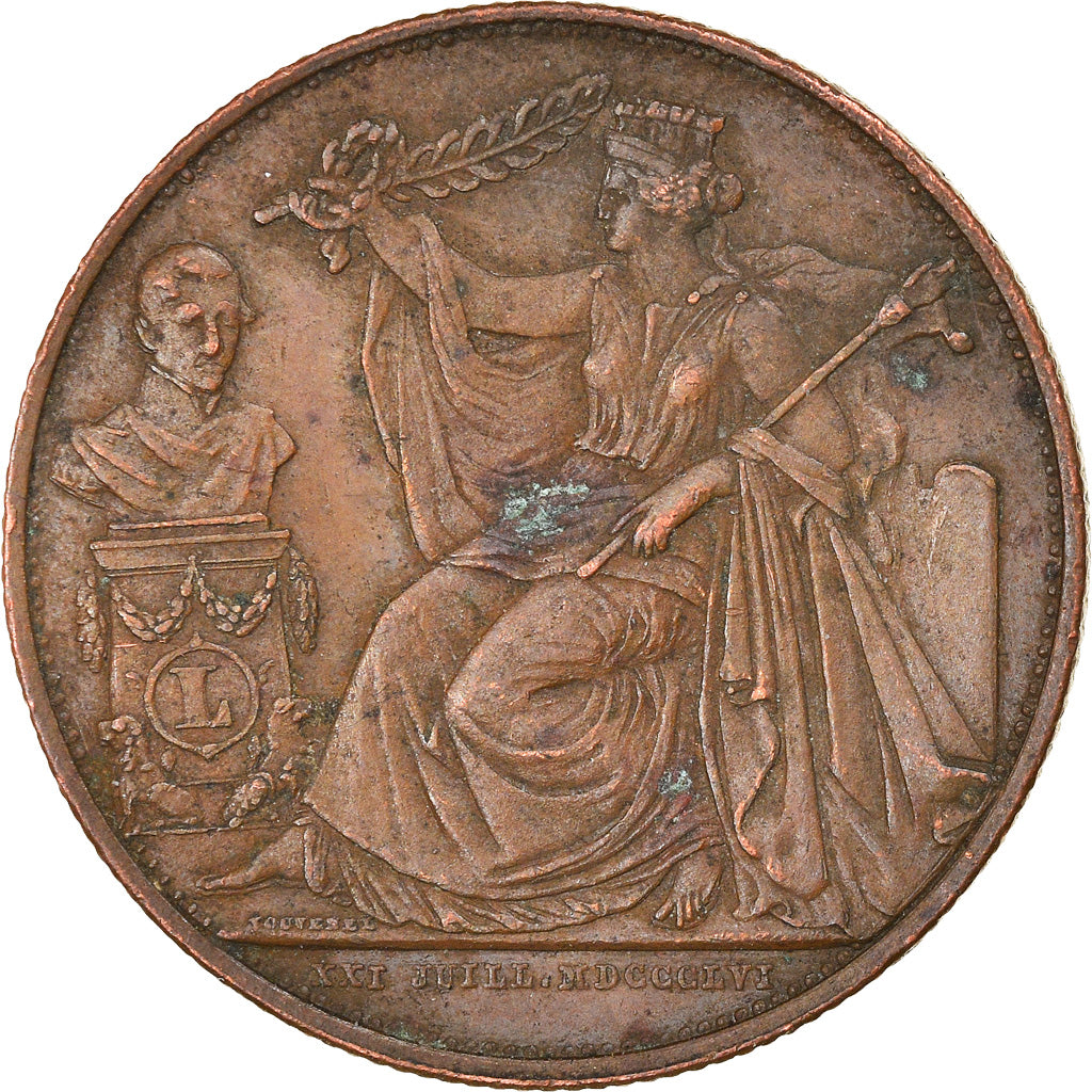 Belgium, Medal, Léopold Ier, 25ème Anniversaire de l'Inauguration du Roi