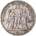Monnaie, France, Hercule, 5 Francs, 1849, Paris, TB, Argent, Gadoury:683