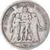 Monnaie, France, Hercule, 5 Francs, 1849, Paris, TB, Argent, Gadoury:683