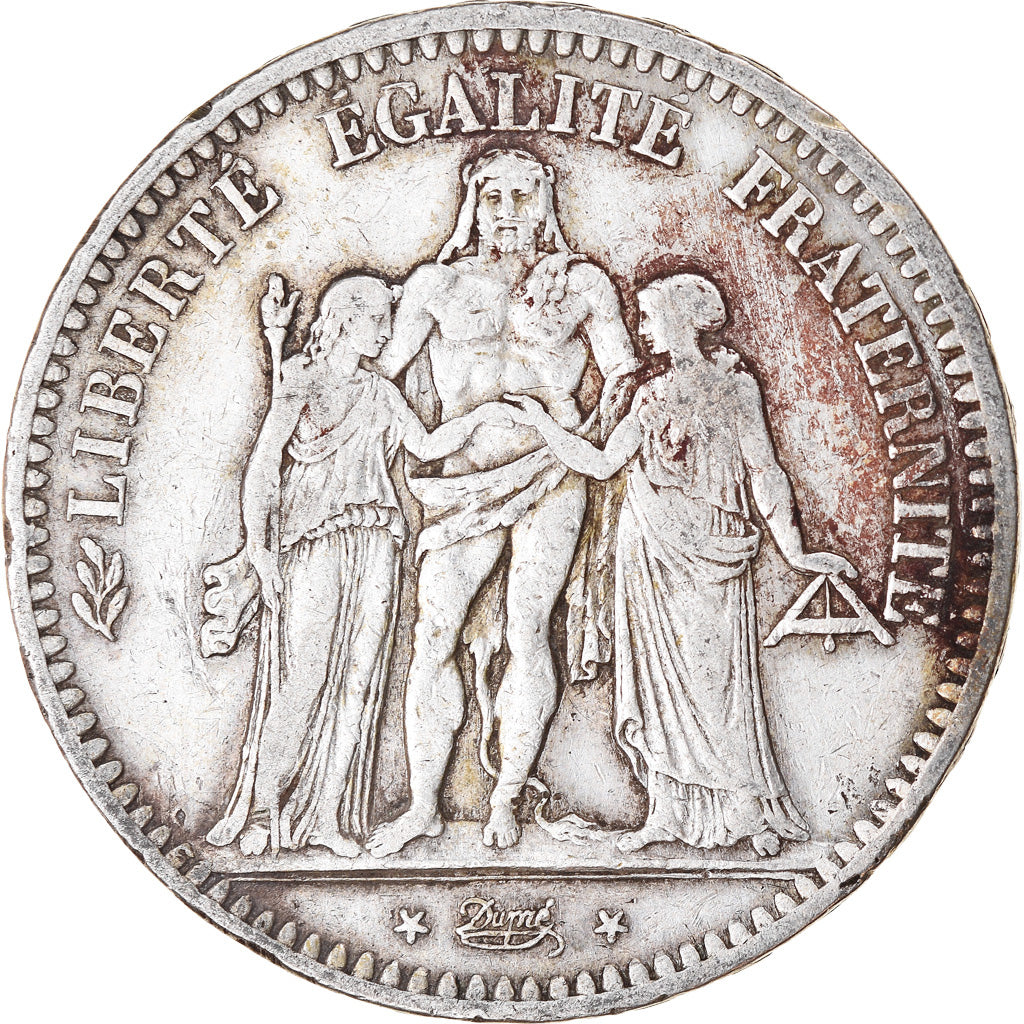Monnaie, France, Hercule, 5 Francs, 1849, Paris, TB+, Argent, Gadoury:683