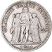 Monnaie, France, Hercule, 5 Francs, 1848, Paris, TB, Argent, Gadoury:683