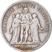 Monnaie, France, Hercule, 5 Francs, 1848, Paris, TB, Argent, Gadoury:683