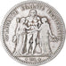 Moneta, Francia, Hercule, 5 Francs, 1848, Paris, B+, Argento, KM:756.1